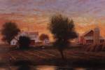 Midwest Farm Pond by Raymond L. Knaub