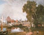 Mill at Dedham by John Constable