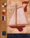 Model Yacht Collage III by Paul Brent