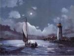 Moonlit Sail by Robert Radcliffe