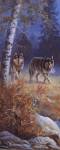Moonlit Wolves by Marianne Caroselli