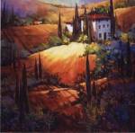 Morning Light Tuscany by Nancy O'Toole