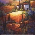 Morning Light Tuscany by Nancy O'Toole