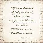 Mother O Mine by rudyard Kipling by Veruca Salt