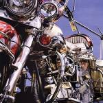 Motorcycle I by DAVID PARRISH
