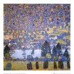 Mountain Slope at Unterach by Gustave Klimt