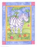 Munching Zebra by Paul Brent