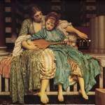 Music Lesson by Frederic Leighton