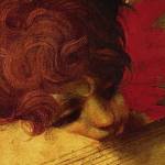 Musical Angel (detail) by Rosso Fiorentino