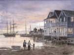 Nantucket Sunset by Stanton Manolakas