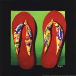 Napa Thongs by Mary Naylor