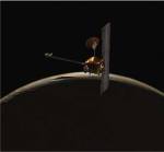 NASA's 2001 Mars Odyssey spacecraft arrived at Mars