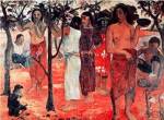 Nave Nave Mahana by Paul Gauguin
