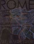 Neon Map IV by David Fischer