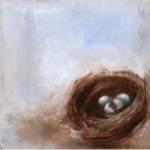 Nested Eggs I by Liz Nichols