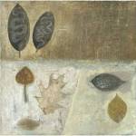 Neutral Leaves III by Elena Ray