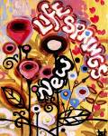New Life Springs Flowers by Natasha Wescoat