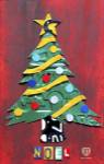 Noel Christmas Tree License Plate Art by Design Turnpike