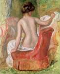 Nude in an Armchair, 1900 by Pierre-Auguste Renoir