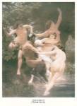 Nymphs and Satyr by William Adolphe Bouguereau