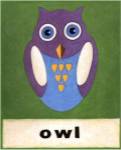 O is for Owl by Chariklia Zarris
