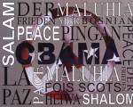Obama - Peace by Zachary Brazdis