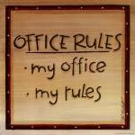 Office Rules by Karen Tribett