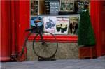 Old bicycle in front of a store, Kilkenny, Ireland