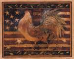 Old Glory Rooster by Susan Winget