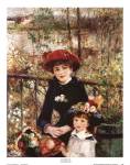 On the Terrace by Pierre-Auguste Renoir