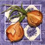Onion Tile by Abby White