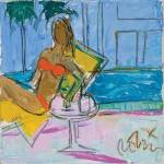 Orange Bikini by Robin Hiers