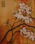 Oriental Blossoms I by Jennifer Hammond