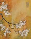 Oriental Blossoms II by Jennifer Hammond