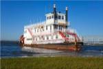 Paddle Steamer on Lakes Bay, Atlantic City, New Jersey, USA