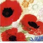 Painterly Poppies II - Mini by Meringue