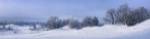 Panorama Winter Dunes by Istvan Nagy