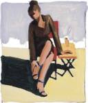 Paris Bistro II by Brenda K. Bredvik