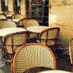 Paris Bistro Letter by Sue Schlabach