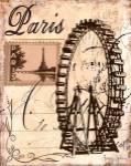 Paris Collage III by Gregory Gorham