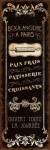 Parisian Signs Panel - I by Pela Studio