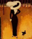Parisienne (La Dame au Chien) by Kees Van Dongen