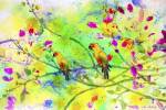 Parrot Forest by Ata Alishahi