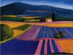Parterre De Lavande by Elisabeth Estivalet