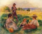 Party in the Country at Berneval, 1898 by Pierre-Auguste Renoir