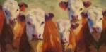 Party of Five Herefords by Sarah Webber