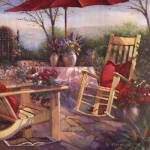 Patio Chaise by Paul Mathenia