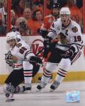 Patrick Kane & Jonathan Toews 2009-10 NHL Stanley Cup Finals Game 3 Action (#11)