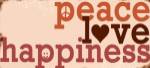 Peace Love Happiness by Anna Quach