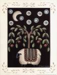 Penny Rug Moonlit Sheep by Donna Atkins
